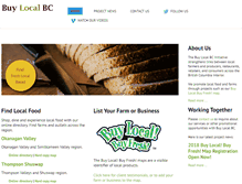 Tablet Screenshot of buylocalbc.org